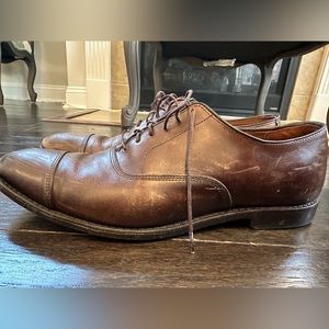 Men’s Allen Edmonds brown dress shoes size 11.5